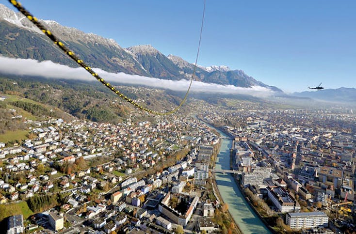 Panorama-Ballonfahrt Raum Innsbruck