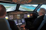 A380 Fixed-Base-Flugsimulator