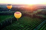 Ballonfahrt in den Sonnenaufgang im Thurgau