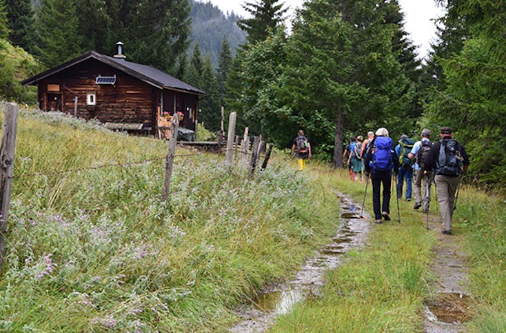 Bergtour mit Hüttenübernachtung in Oberaudorf