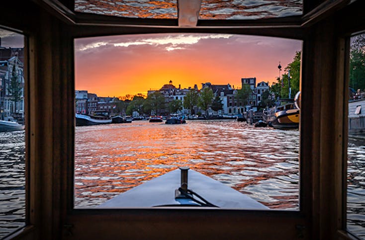 Private Bootstour in Amsterdam für 2 (1 Std.)