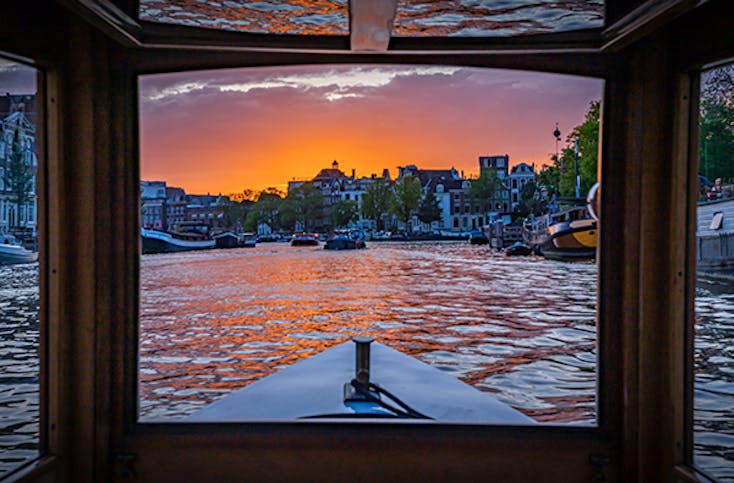 Bootstour für 2 in Amsterdam