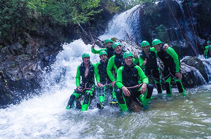 Canyoning-Tour & Übernachtung in Tirol