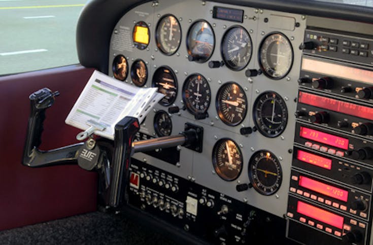 Cessna Flug im Flugsimulator