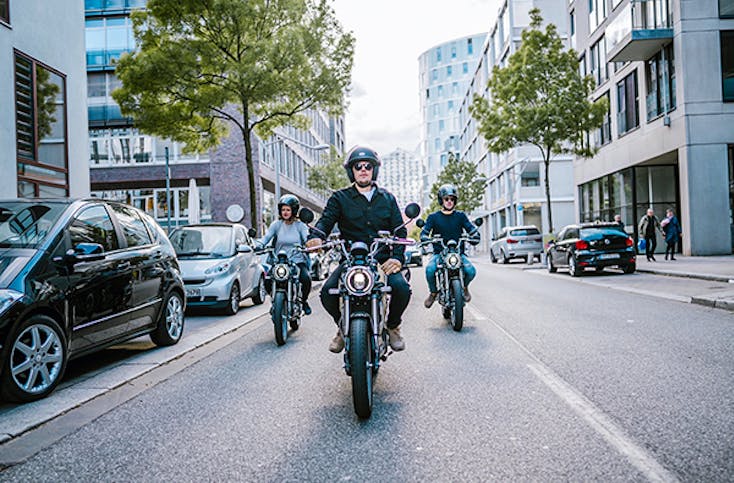 E-Moped Tagesausflug Hamburg
