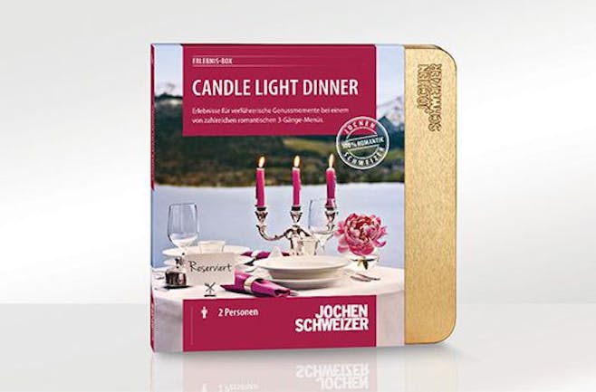 Erlebnis-Box 'Candle-Light-Dinner für 2'