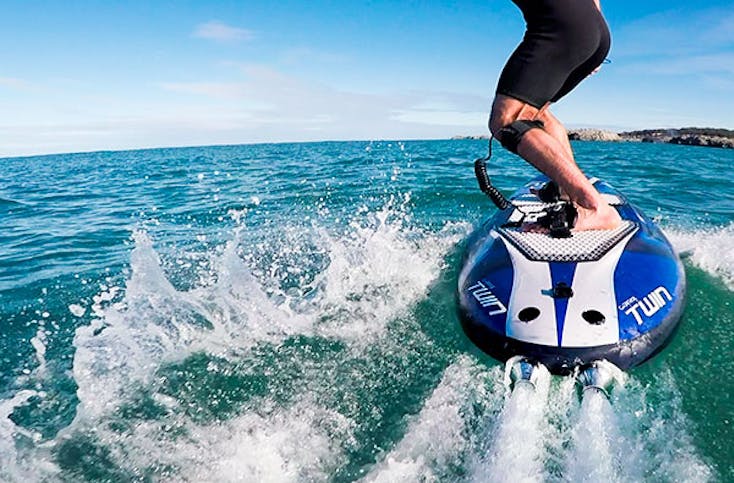 Jetsurf: Surfbrett mit Motor fahren auf Mallorca