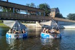 Elektroboot fahren in Graz