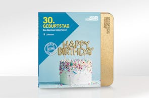 Erlebnis-Box '30. Geburtstag'