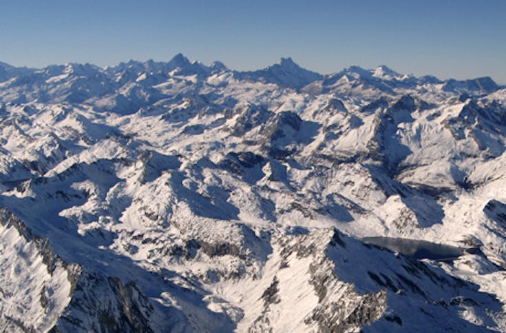 Im Ultraleichtflugzeug zum Matterhorn