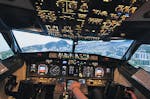 Full-Motion Flugsimulator Boeing 737