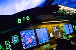 Flugsimulator Boeing 777 in Zürich (30 Min)