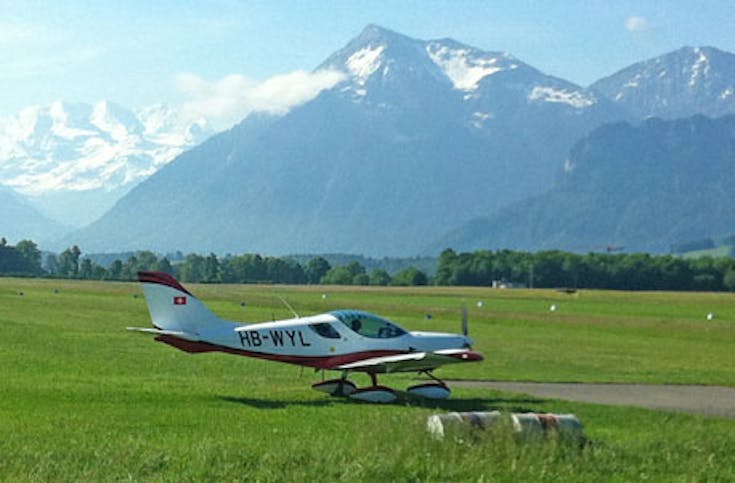 Ultraleichtflugzeug selber fliegen Schweiz