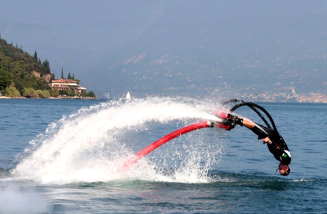 Flyboard fliegen am Gardasee
