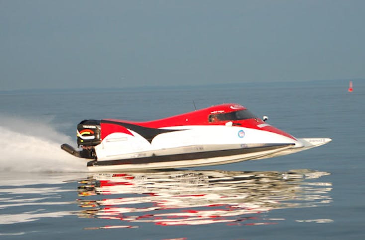 Formel 1 Powerboat Renntaxi