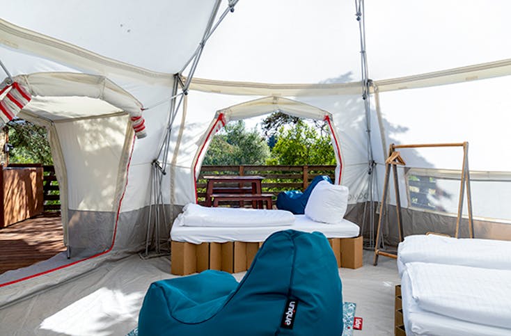 Glamping Zelt für 4 Camp Harlesiel (2 Nächte)