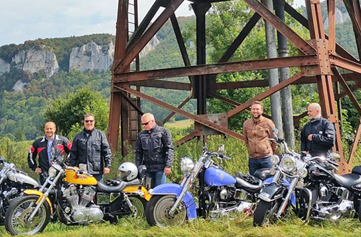 Harley-Tagestour mit Leihmaschine am Bodensee