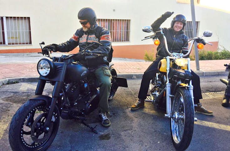 Harley Davidson Kurzurlaub Costa Blanca