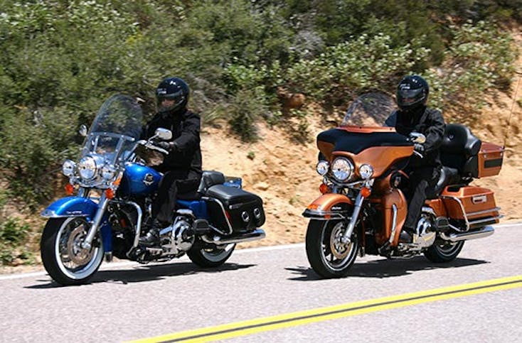 Harley-Tour mit Leihmaschine