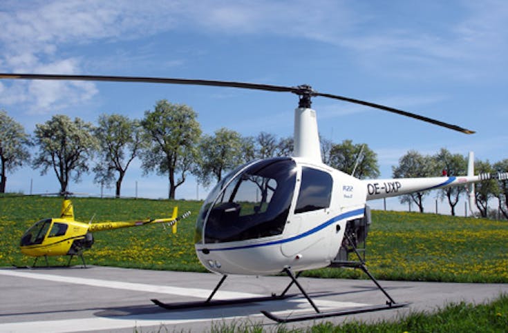 Hubschrauber fliegen in Österreich