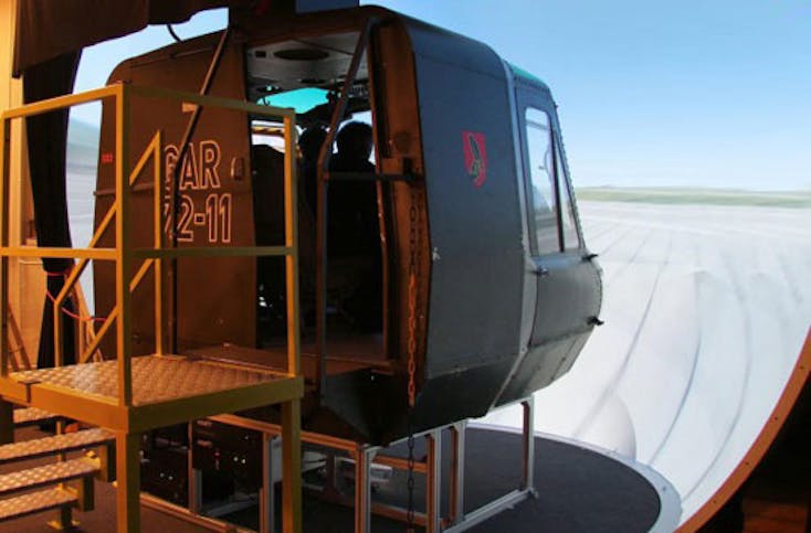 UH-1 Hubschrauber Simulator München (1 Std.)