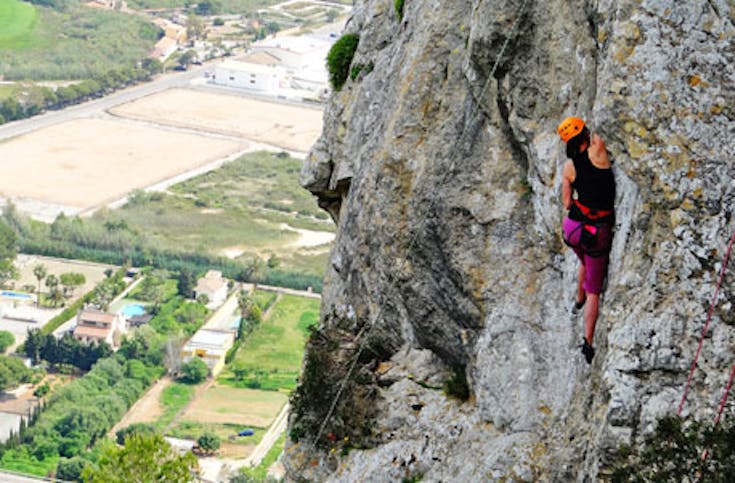 Klettertour auf Mallorca