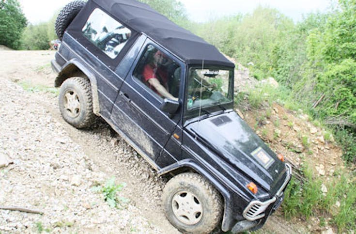 Mercedes Offroad Training