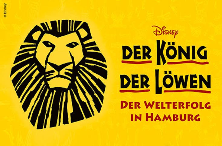 König der Löwen mit Übernachtung in Hamburg  für 2 (2 Tage)