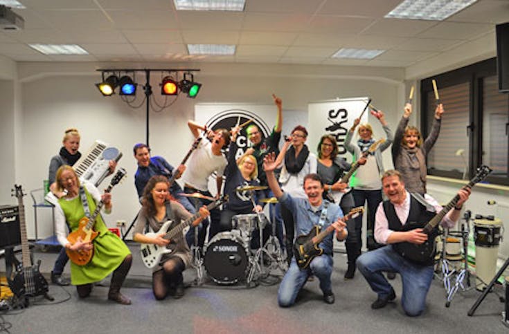 Rockband-Workshop für bis zu 10 Personen