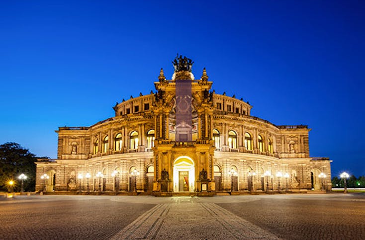 Candle Light Dinner & Nachtwächtertour Dresden für 2