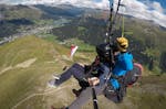 Pärchenflug mit 2 Gleitschirmen Schweiz