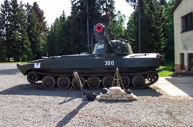 Panzerhaubitze selber fahren im Harz