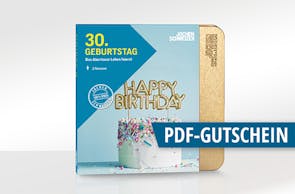 Erlebnis-Box '30. Geburtstag' als PDF