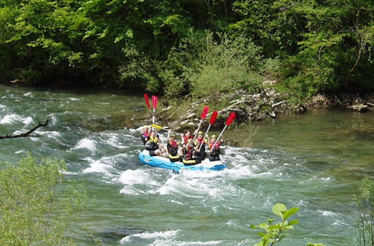 Rafting in Nord-Kroatien