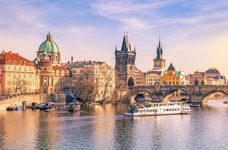 Kurzurlaub Prag mit Dinner-Schifffahrt für 2 (3 Tage)