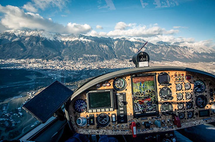 Segelflug zur Zugspitze ab Innsbruck