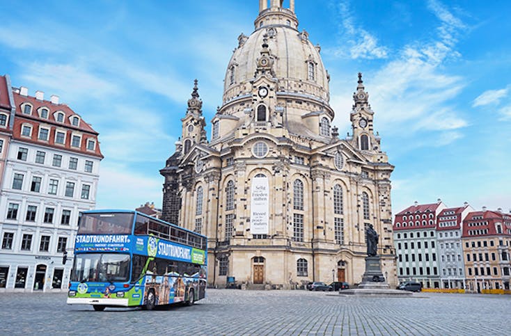 Stadtrundfahrt durch Dresden