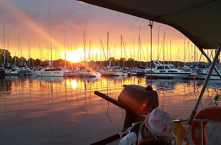 Sunset Sailing mit Übernachtung bei Stralsund