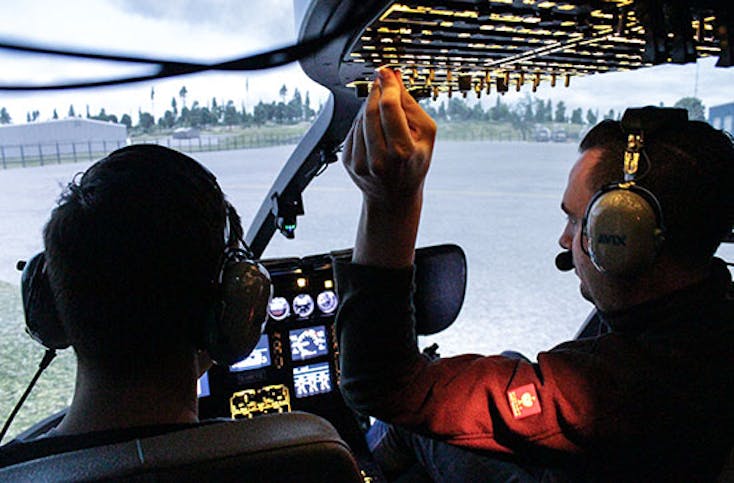 Hubschrauber Simulator
