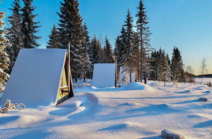 Outdoor Camp Schweden für 2 (2 Nächte) - Winter