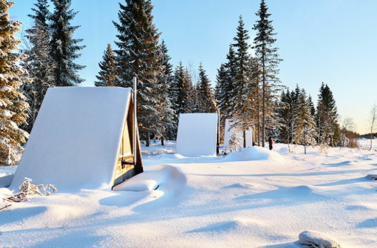 Outdoor Camp Schweden für bis zu 6 (3 Nächte) - Winter
