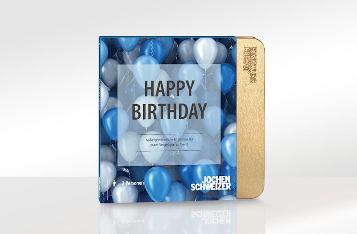 Erlebnis-Box 'Happy Birthday'