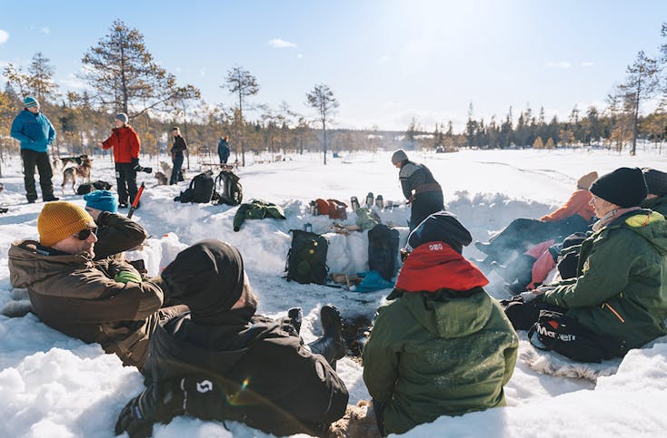 Lappland Kurzurlaub mit Aktivprogramm für 2 (3 Nächte)