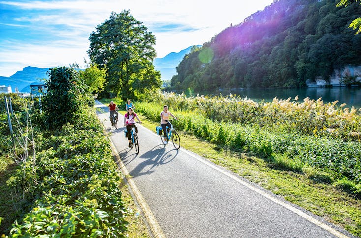 Radreise auf dem Etsch-Radweg Gardasee für 2 (4 Nächte)