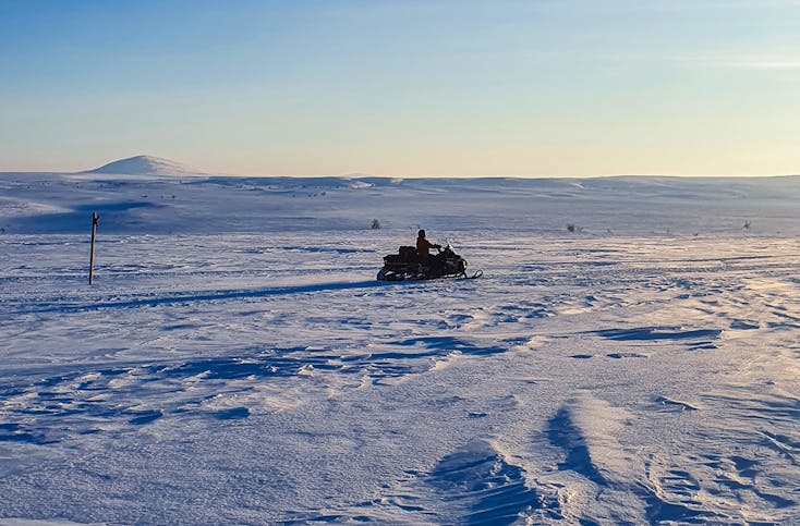 Schneemobil-Expedition Finnland für 2 (3 Nächte) 