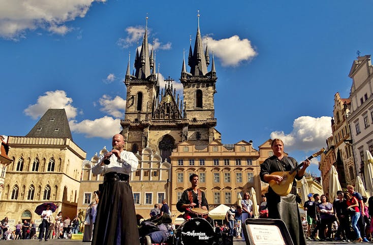 Städtetrip Prag mit Mittelalterdinner für 2 (2 Nächte)
