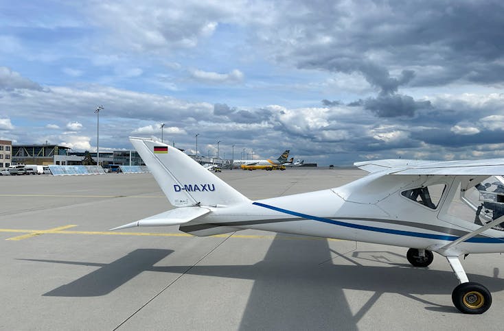 Ultraleichtflugzeug Großenhain